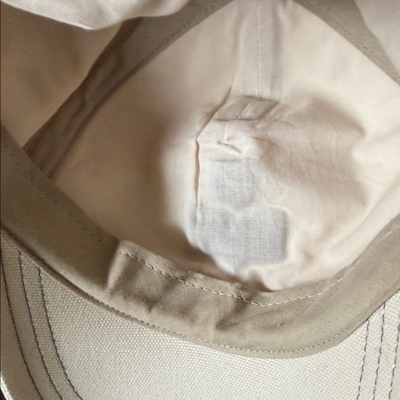 Isabel Marant Cream Logo Baseball Cap - Picture 4 of 6